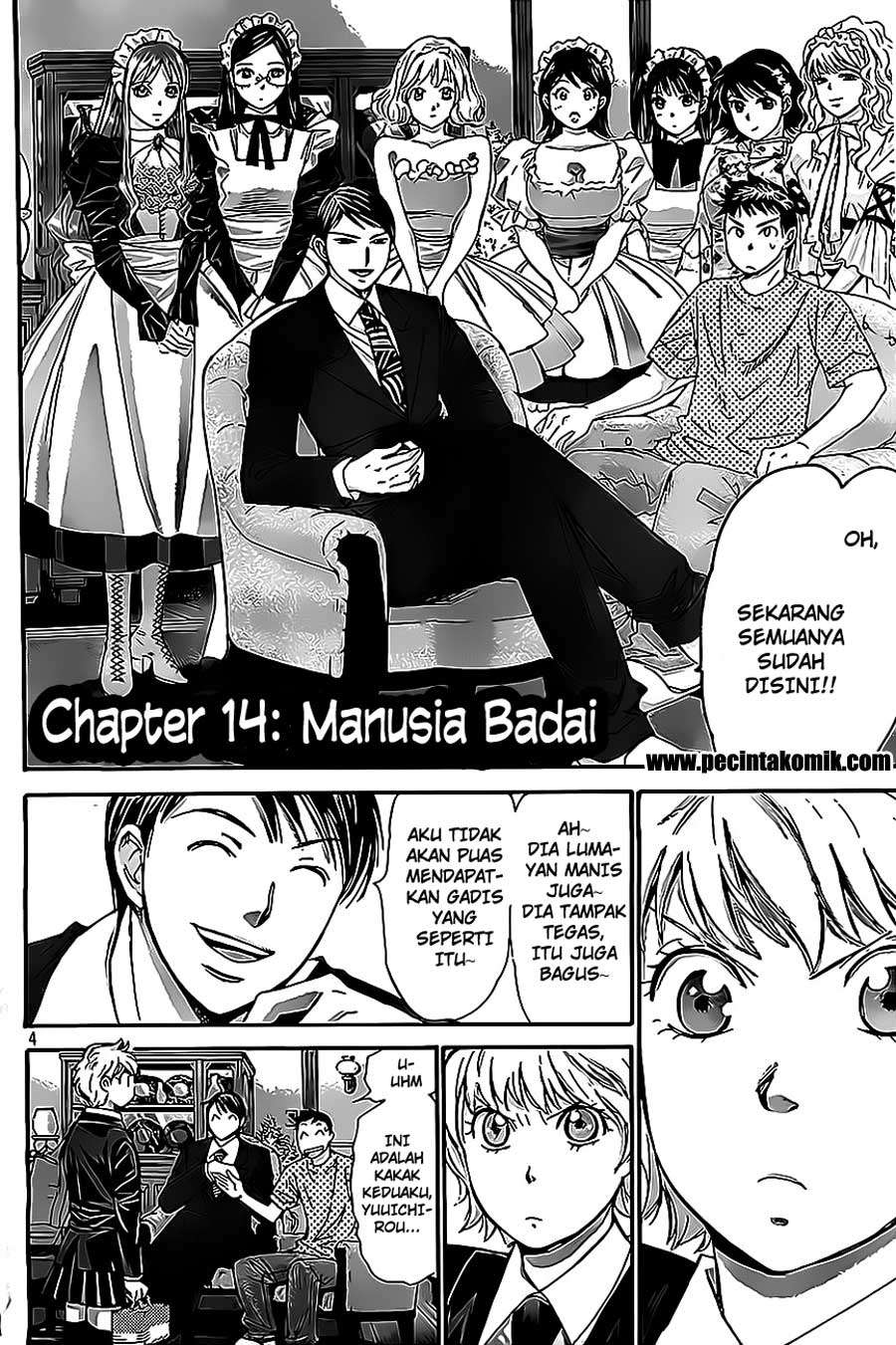 Hachi Ichi Bab 14 halaman 5
