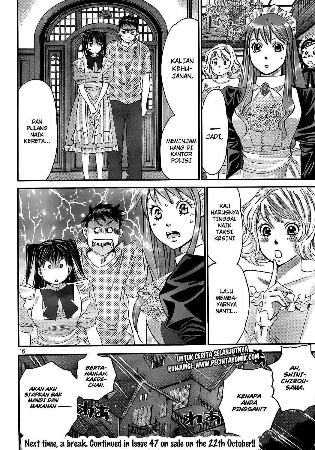 Hachi Ichi Bab 16 halaman 17