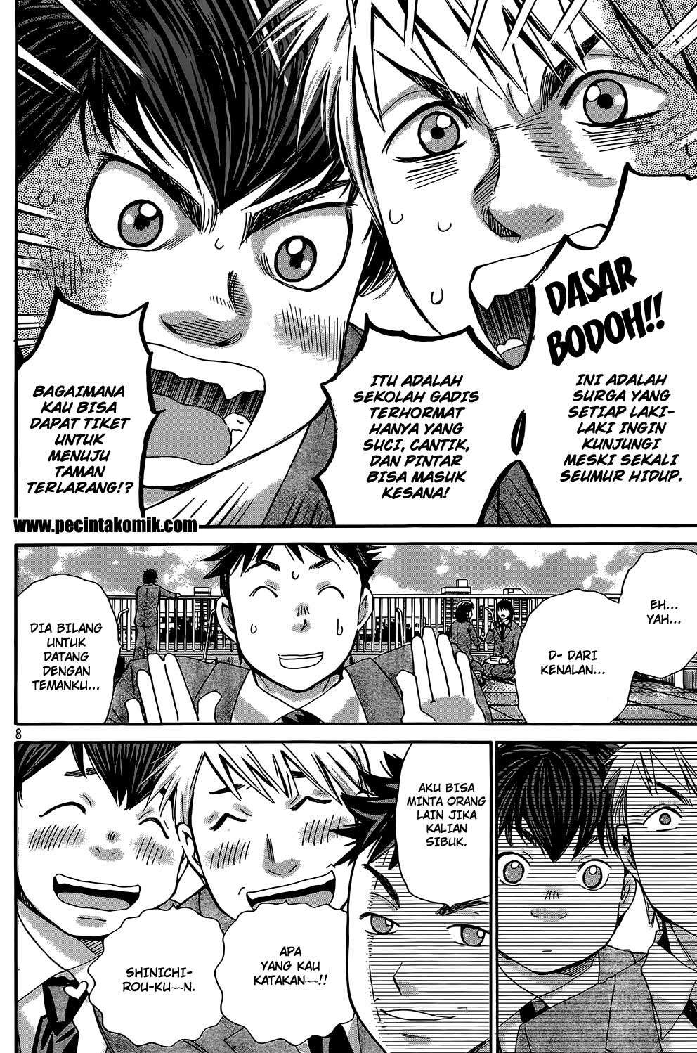 Hachi Ichi Bab 21 halaman 9