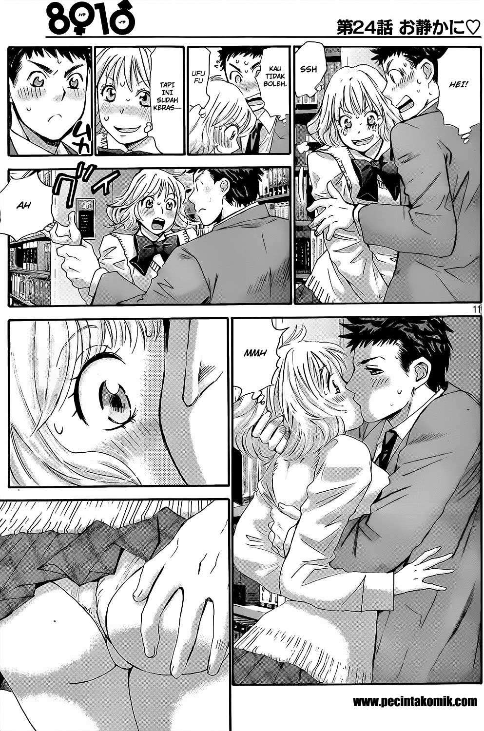 Hachi Ichi Bab 24 halaman 12