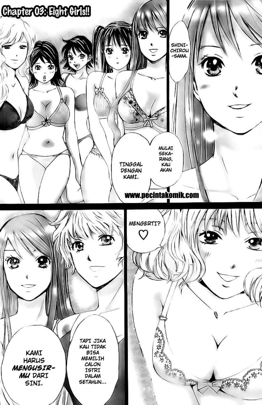Hachi Ichi chapter 3 halaman 3