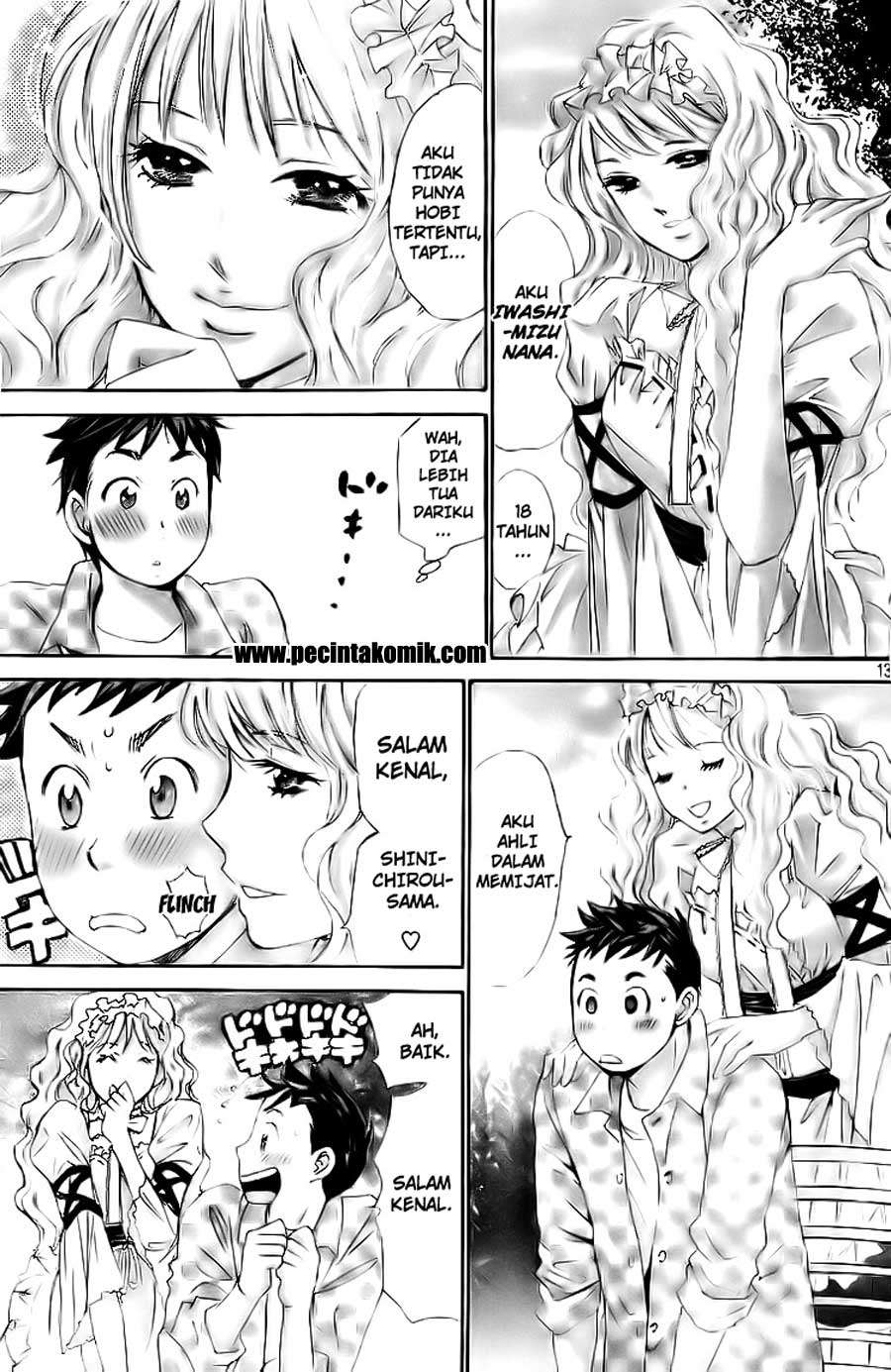 Hachi Ichi chapter 3 halaman 14