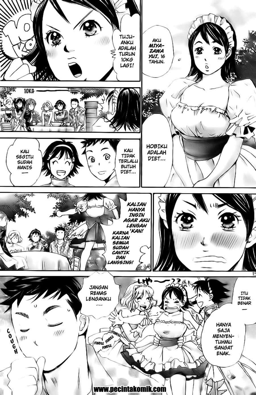 Hachi Ichi chapter 3 halaman 16