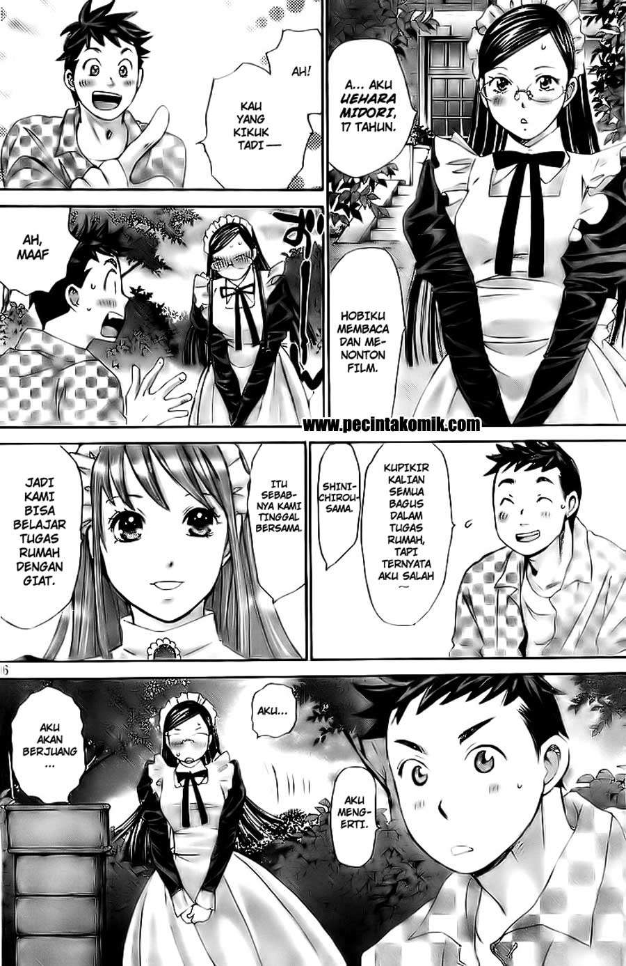 Hachi Ichi chapter 3 halaman 17