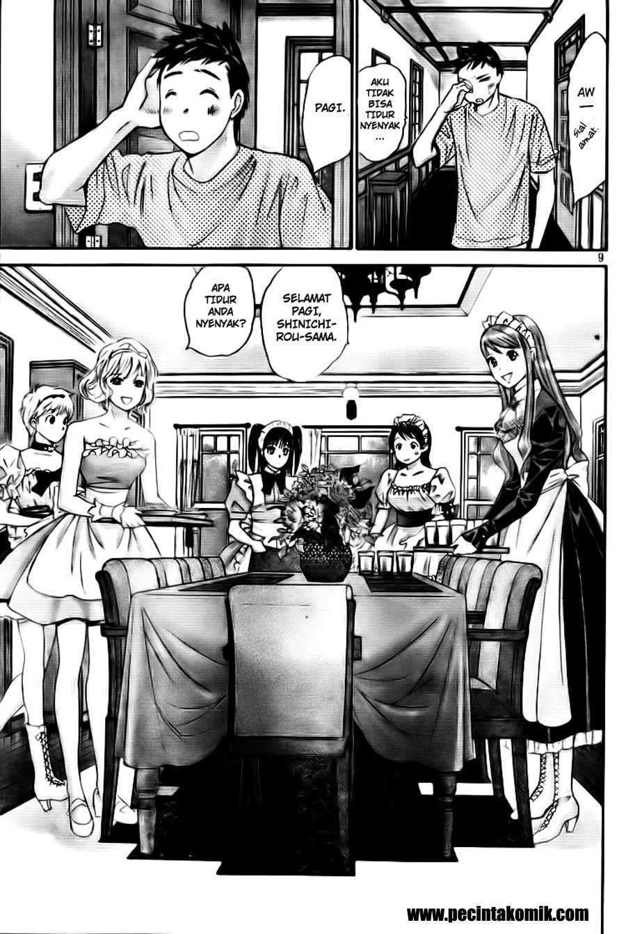Hachi Ichi chapter 4 halaman 10