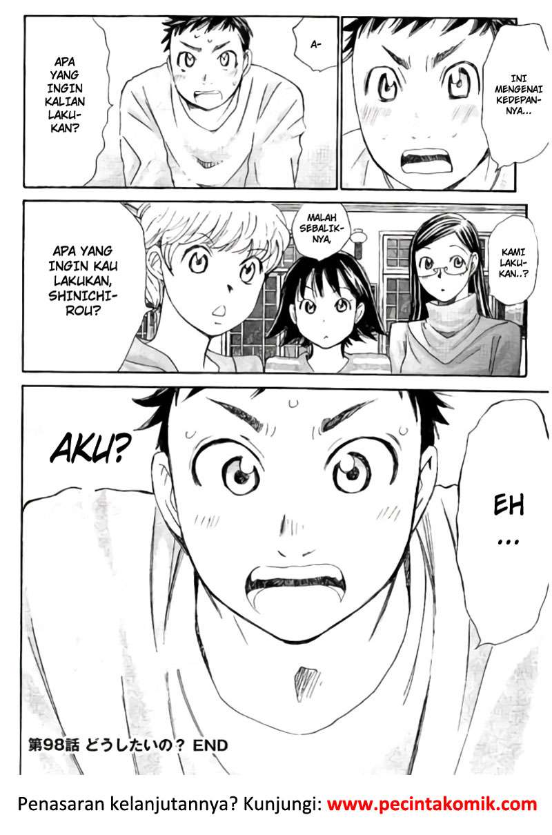 Hachi Ichi Bab 98 halaman 17