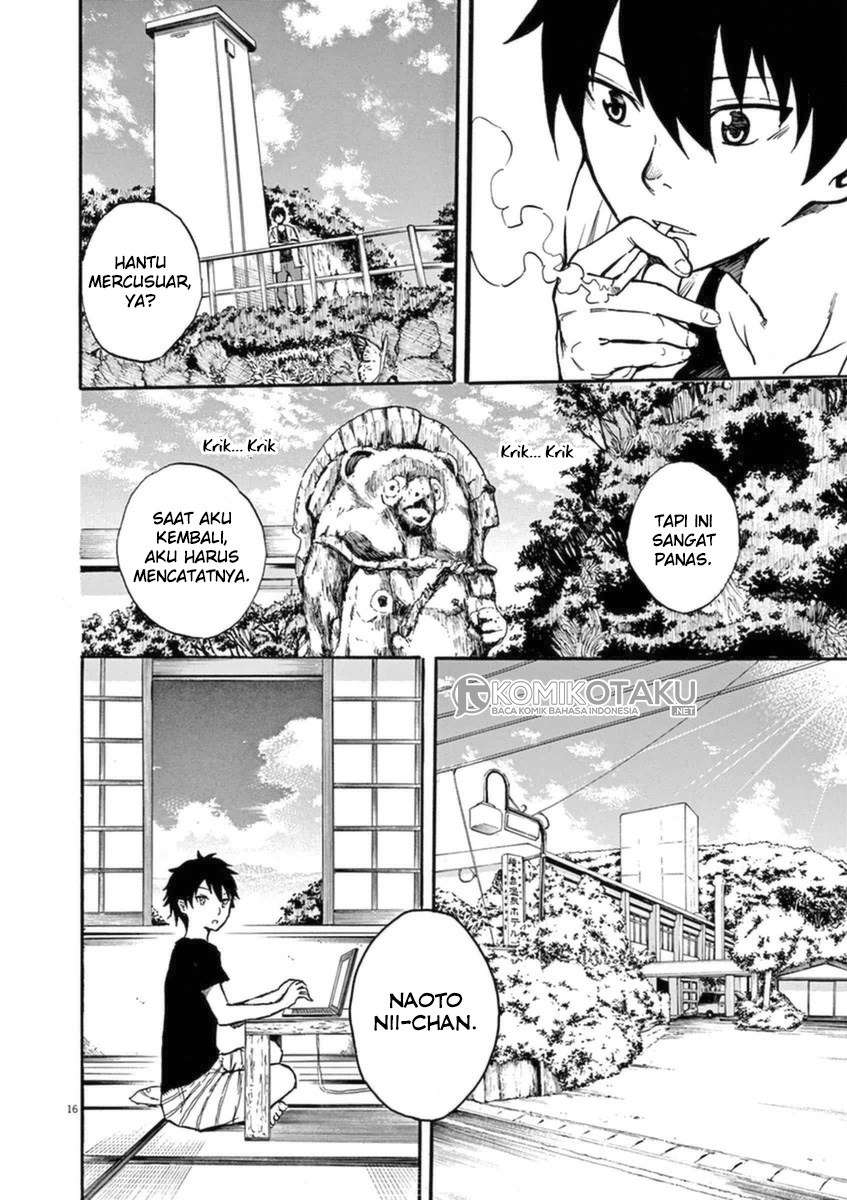 Hachigatsu no Ghost Bab 1 halaman 17
