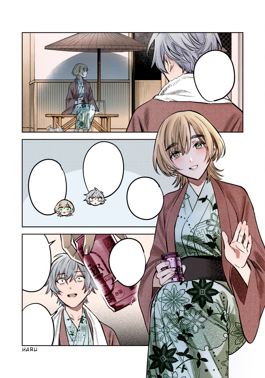Hajirau Kimi ga Mitainda chapter 56.2 halaman 14