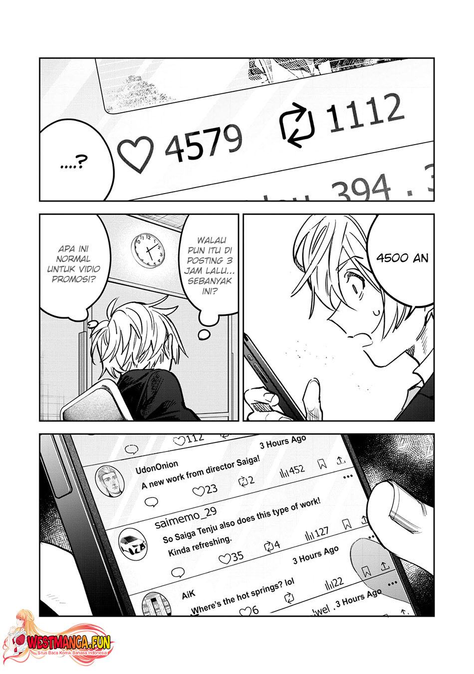 Hajirau Kimi ga Mitainda Bab 61.2 halaman 5