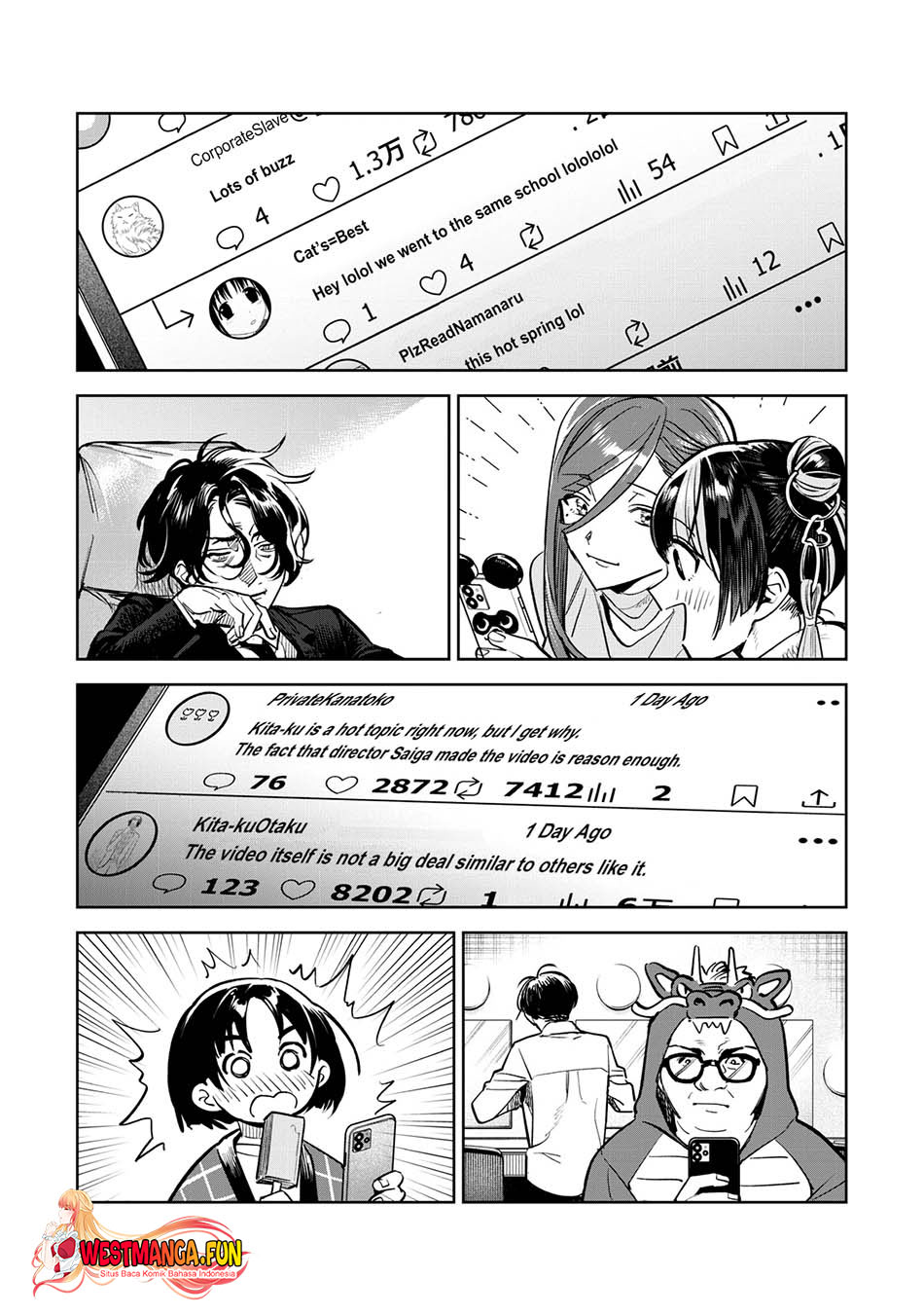 Hajirau Kimi ga Mitainda Bab 61.2 halaman 9