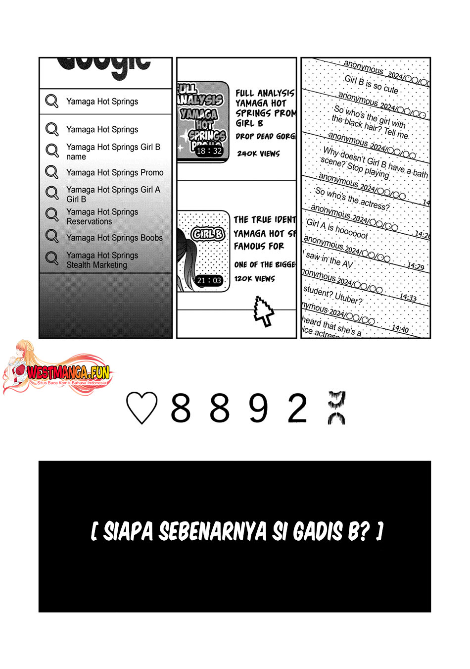 Hajirau Kimi ga Mitainda Bab 61.2 halaman 10
