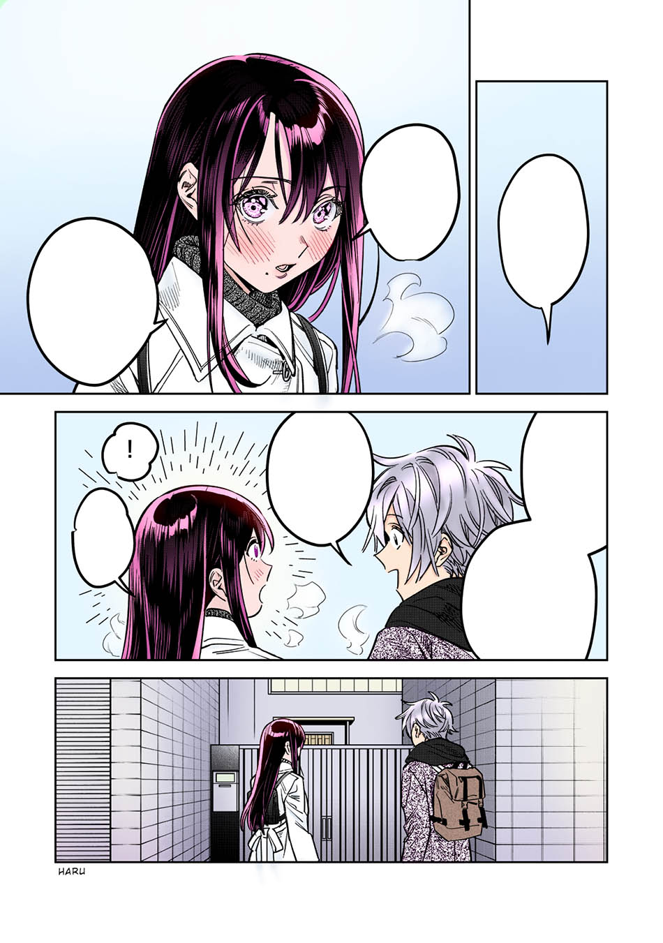Hajirau Kimi ga Mitainda Bab 62.2 halaman 14