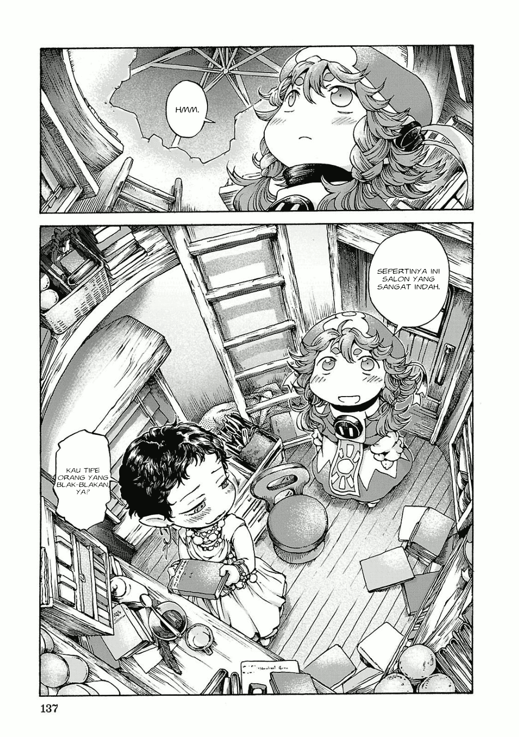 Hakumei to Mikochi chapter 13 halaman 6