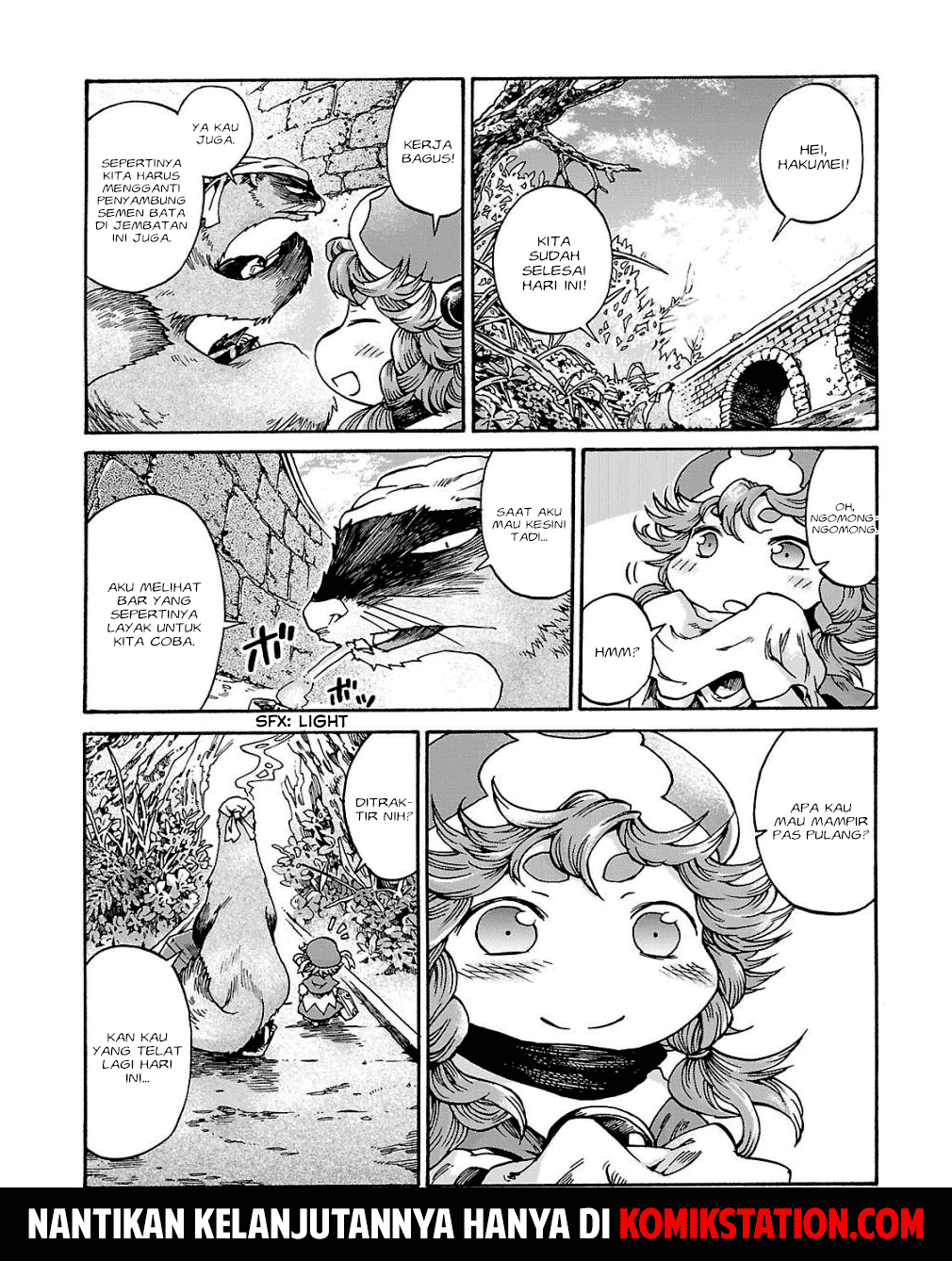 Hakumei to Mikochi chapter 17 halaman 32