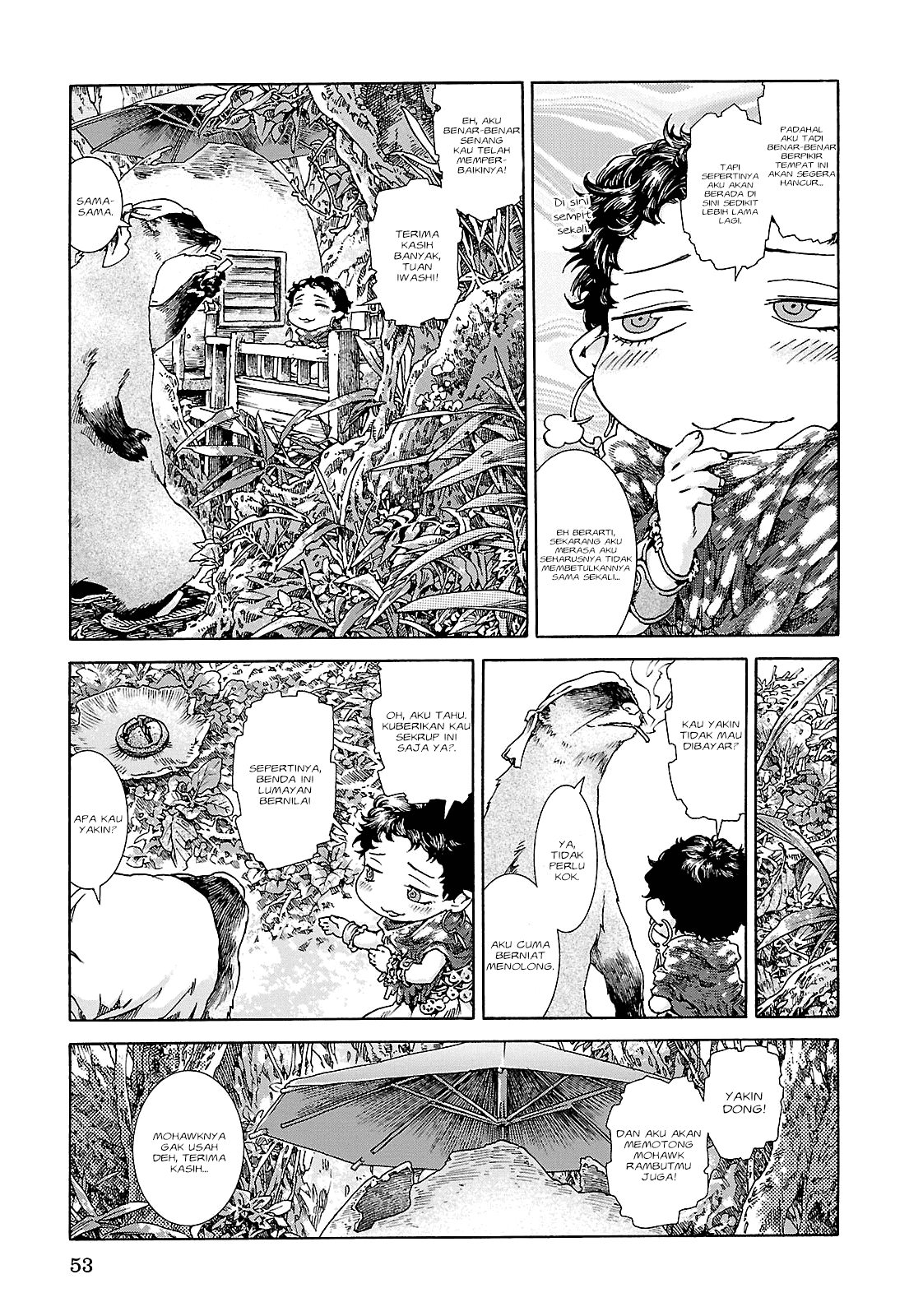 Hakumei to Mikochi chapter 21 halaman 10