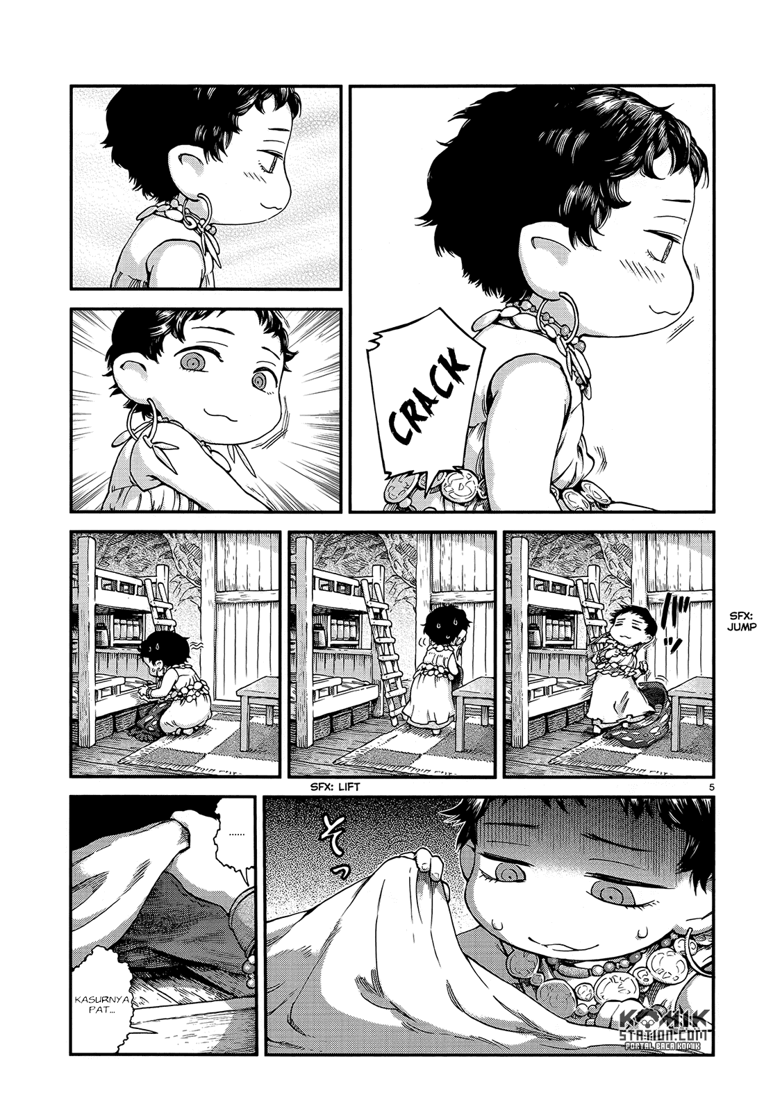 Hakumei to Mikochi chapter 49 halaman 7