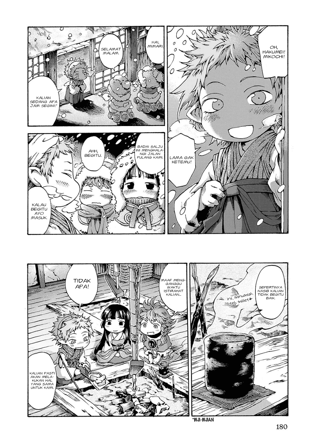 Hakumei to Mikochi chapter 8 halaman 5