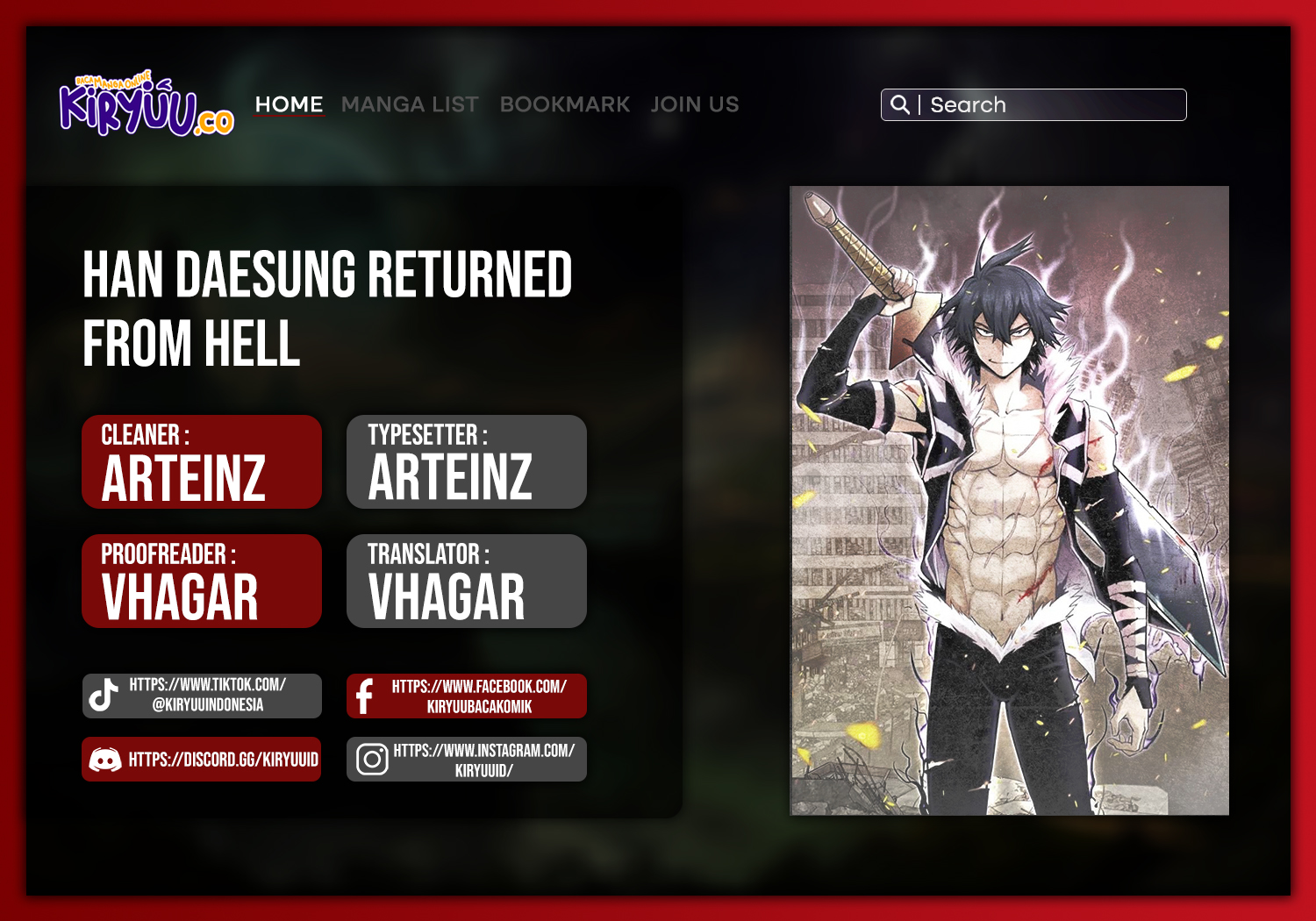 Han Dae Sung Returned From Hell Bab 96 halaman 1