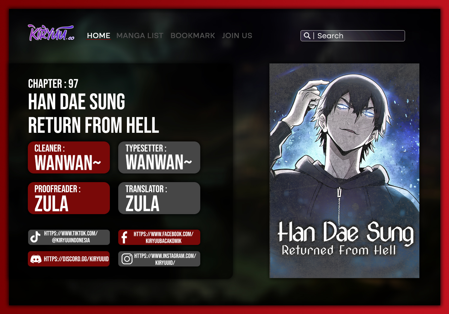 Han Dae Sung Returned From Hell Bab 97 halaman 1