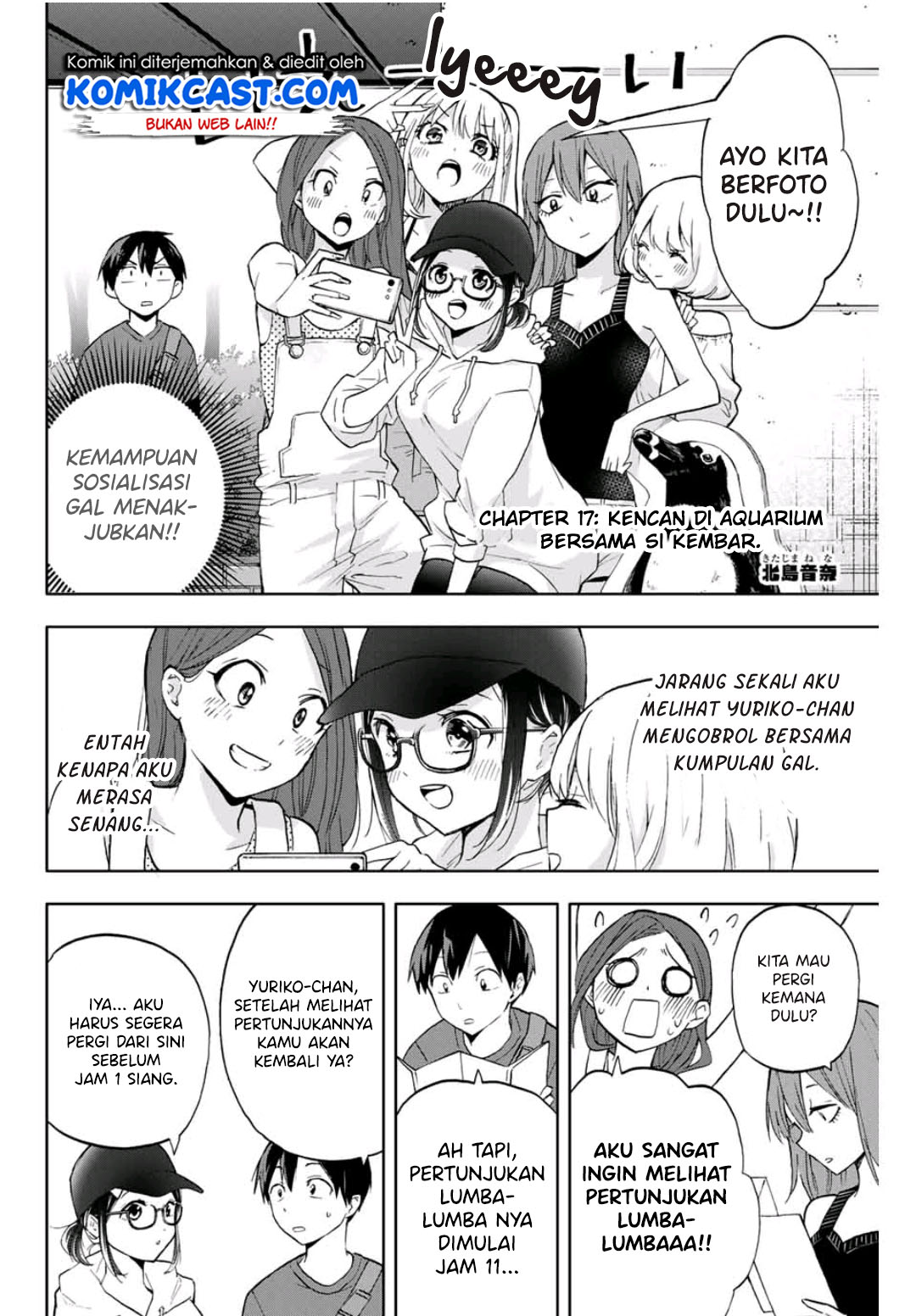 Hanazono Twins Bab 17 halaman 3