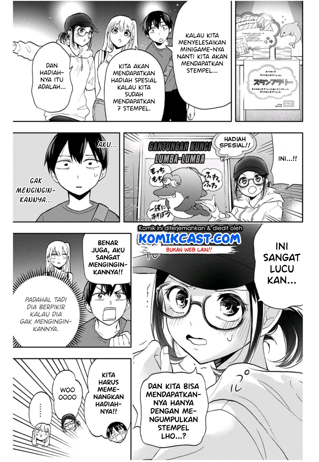 Hanazono Twins Bab 17 halaman 8
