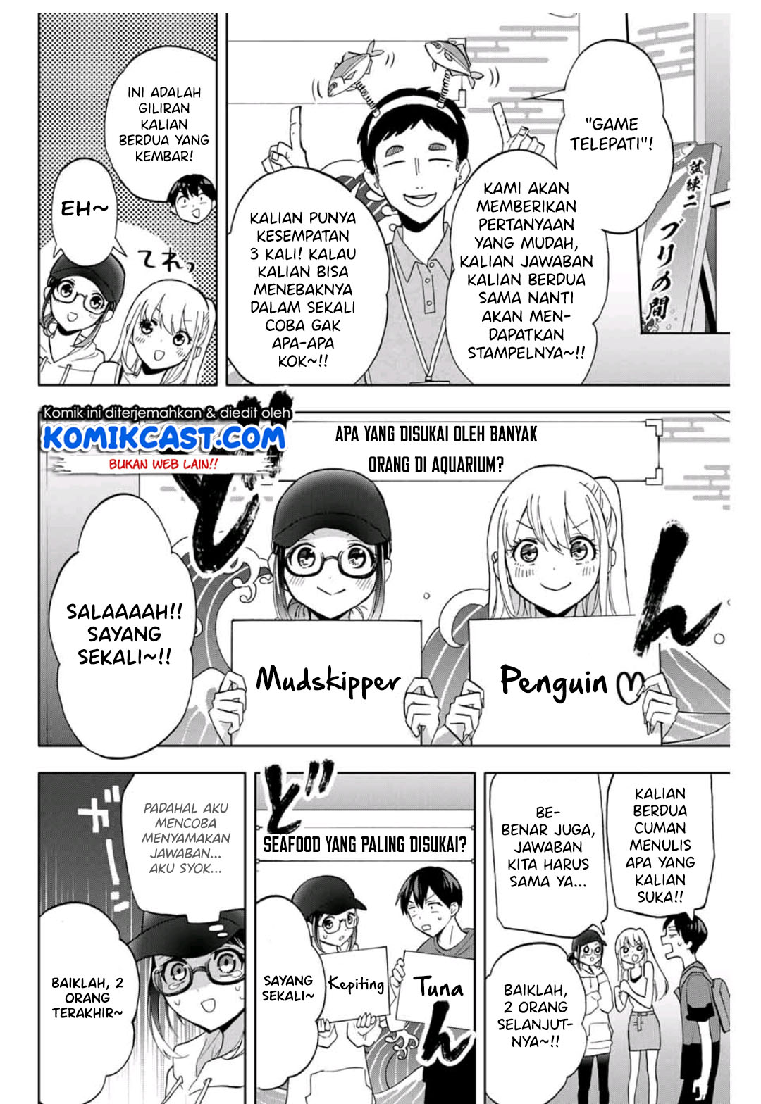 Hanazono Twins Bab 17 halaman 11