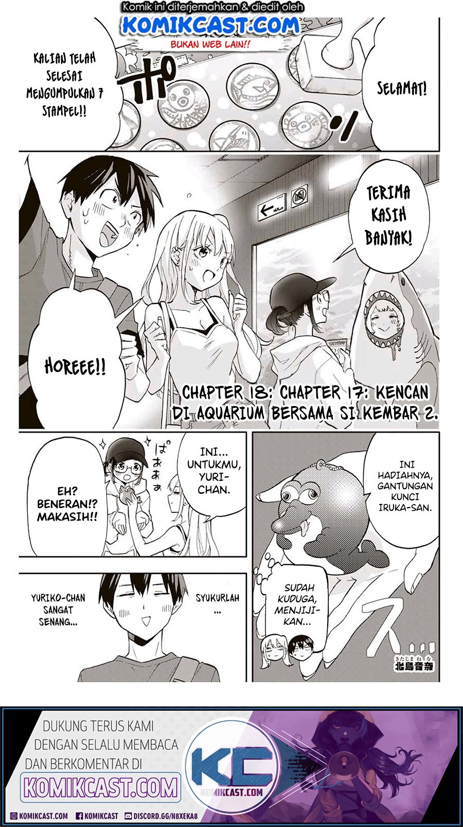 Hanazono Twins Bab 18 halaman 2