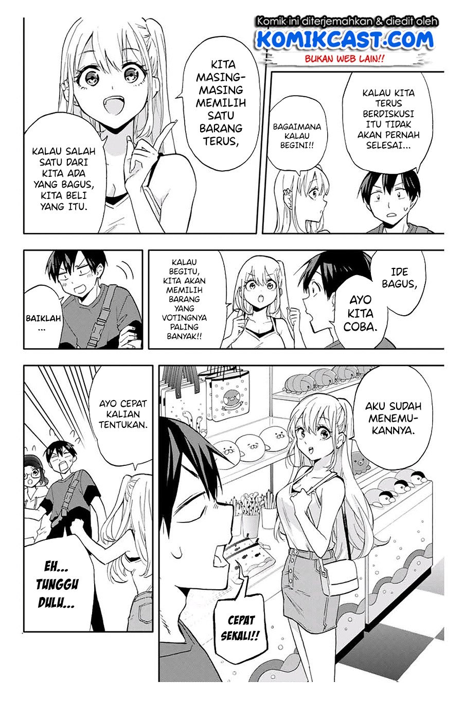 Hanazono Twins Bab 18 halaman 7