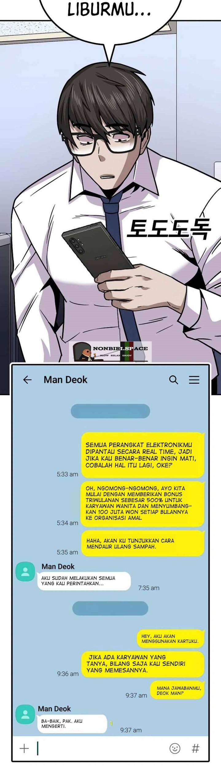 Hand over the Money! chapter 09 halaman 53