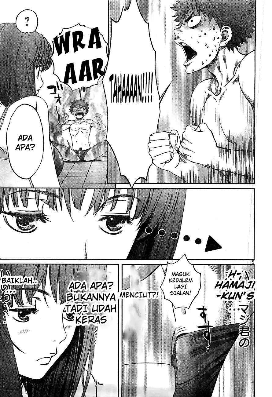 Hantsu x Trash chapter 17 halaman 15