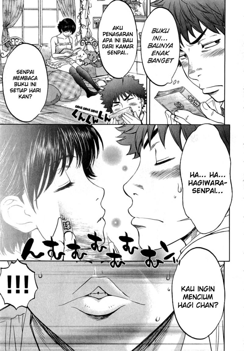 Hantsu x Trash chapter 19 halaman 13