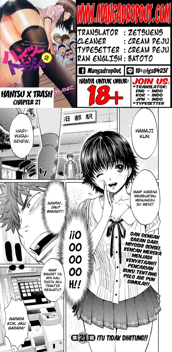Hantsu x Trash Bab 21 halaman 1