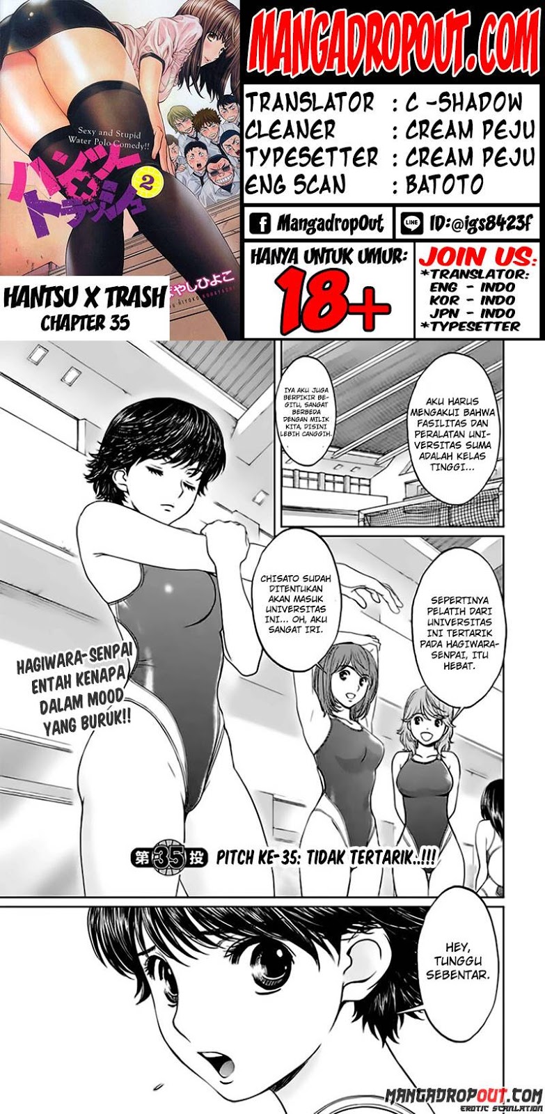 Hantsu x Trash Bab 35 halaman 1