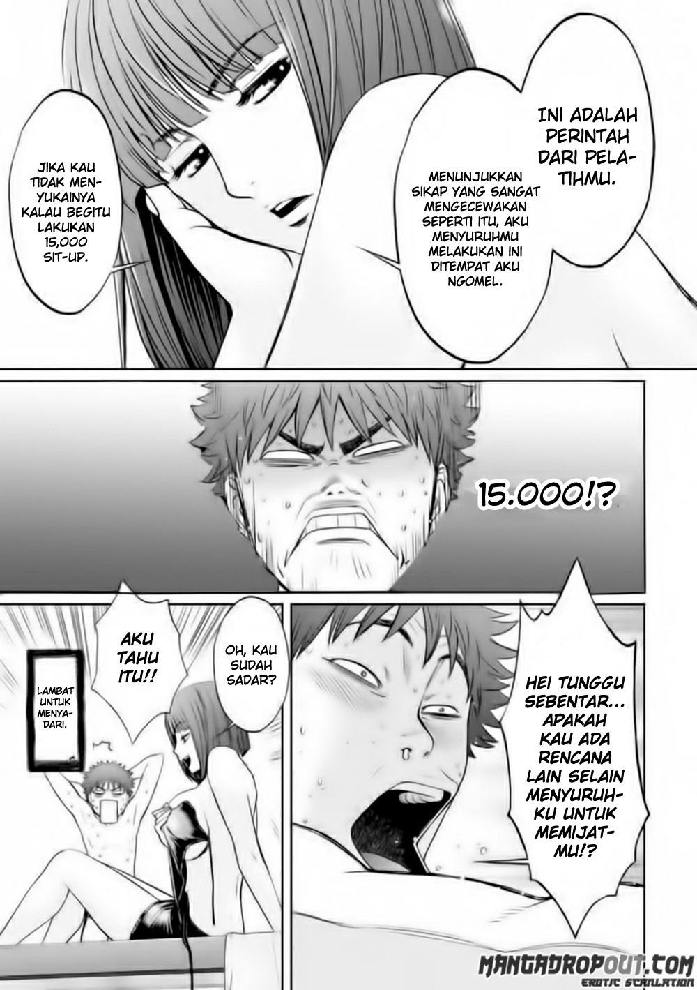 Hantsu x Trash chapter 39 halaman 4