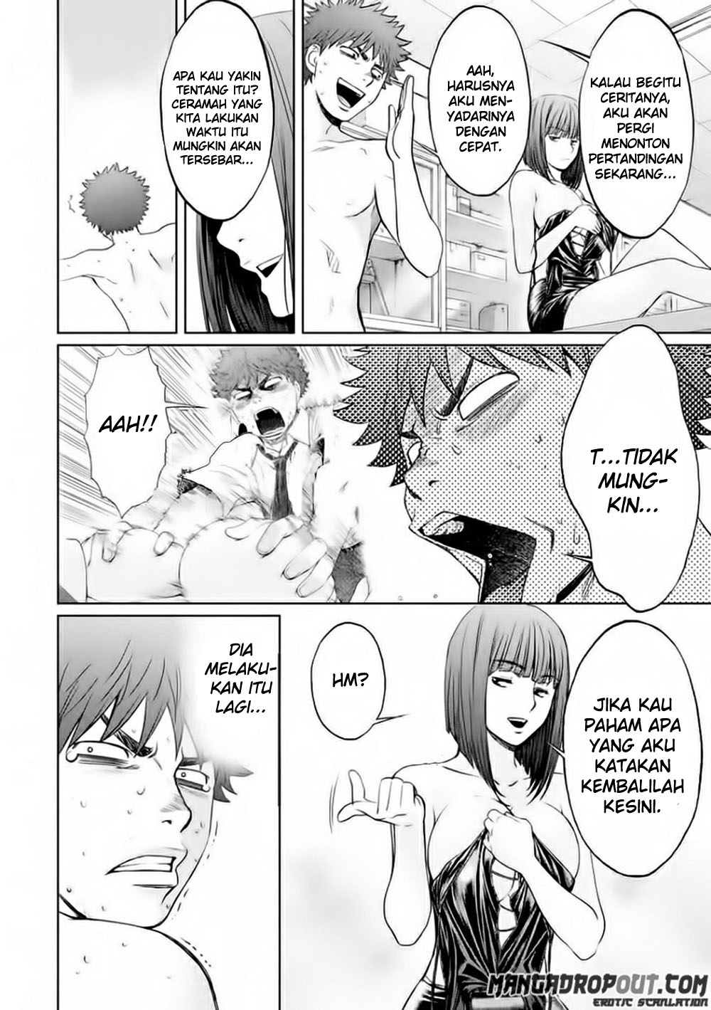 Hantsu x Trash chapter 39 halaman 5