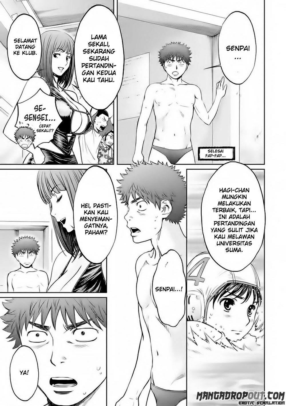 Hantsu x Trash chapter 39 halaman 14