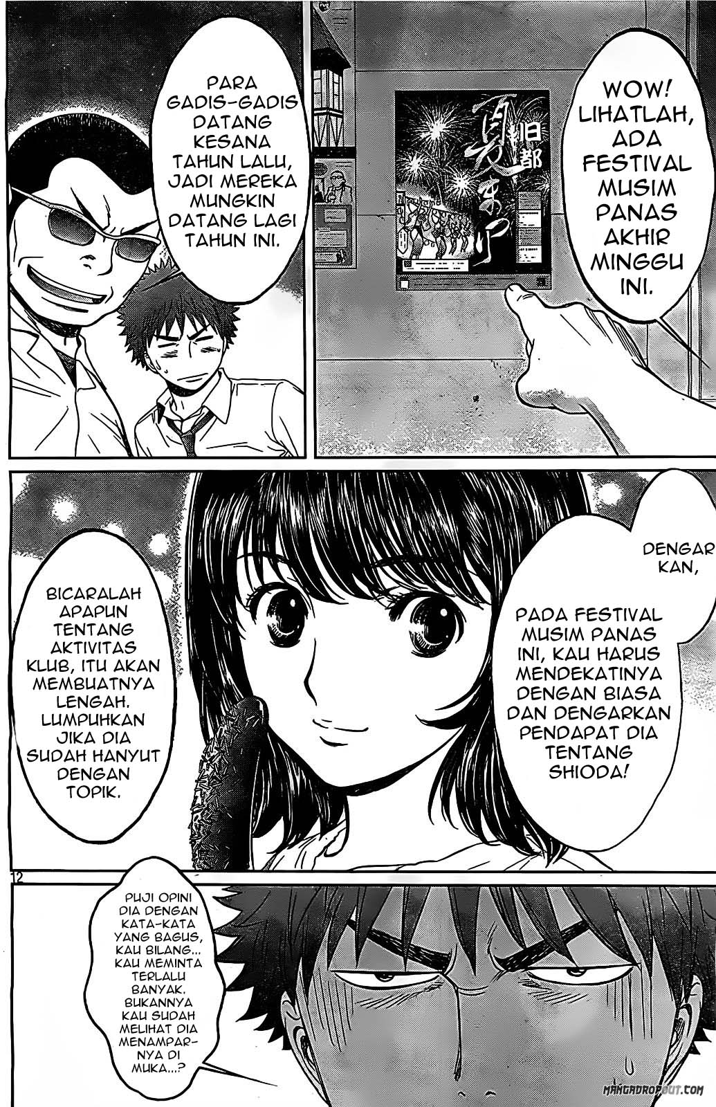 Hantsu x Trash chapter 42 halaman 13
