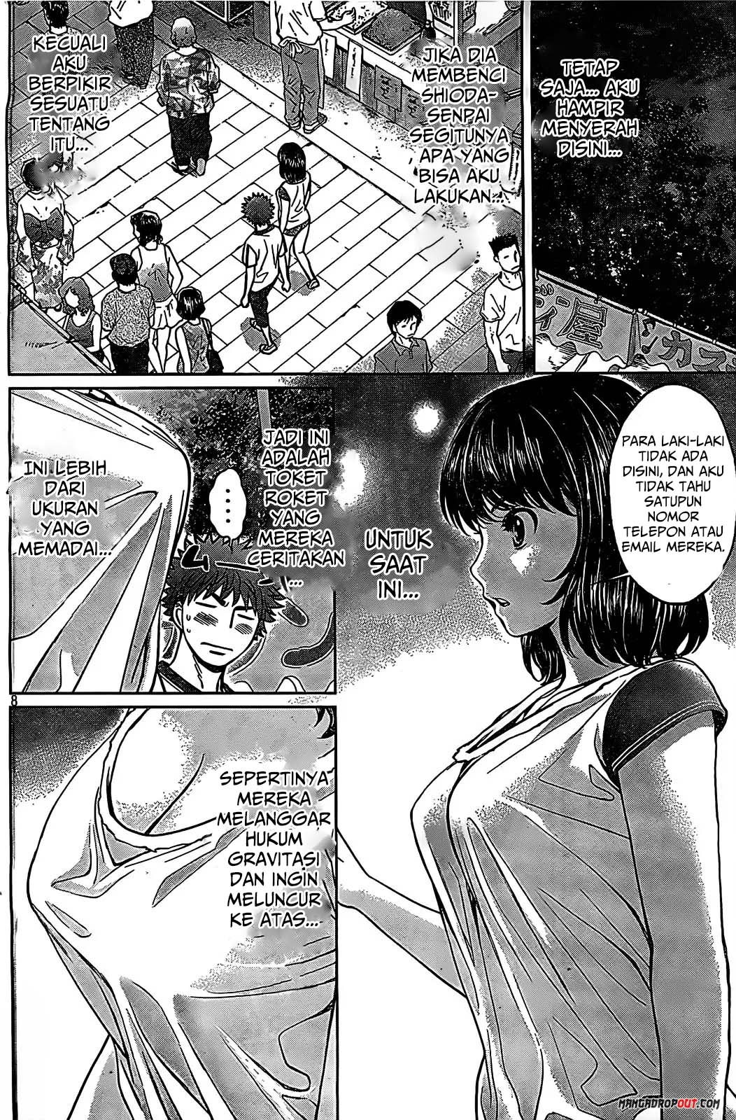 Hantsu x Trash chapter 43 halaman 9
