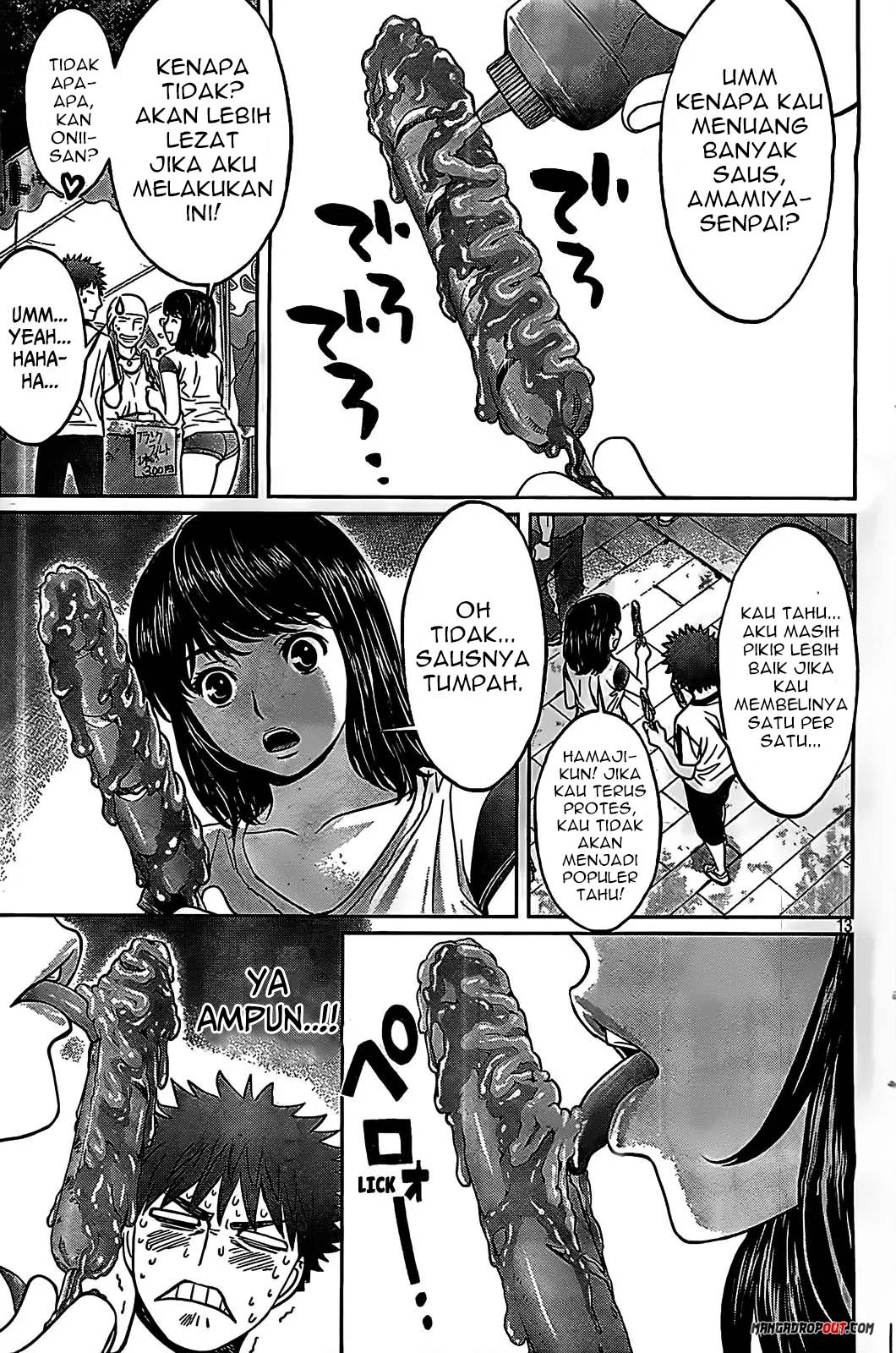 Hantsu x Trash chapter 43 halaman 14