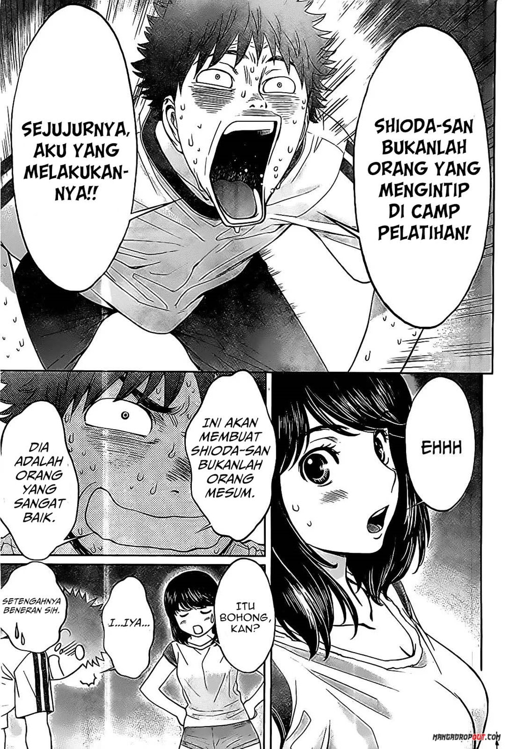 Hantsu x Trash chapter 46 halaman 9