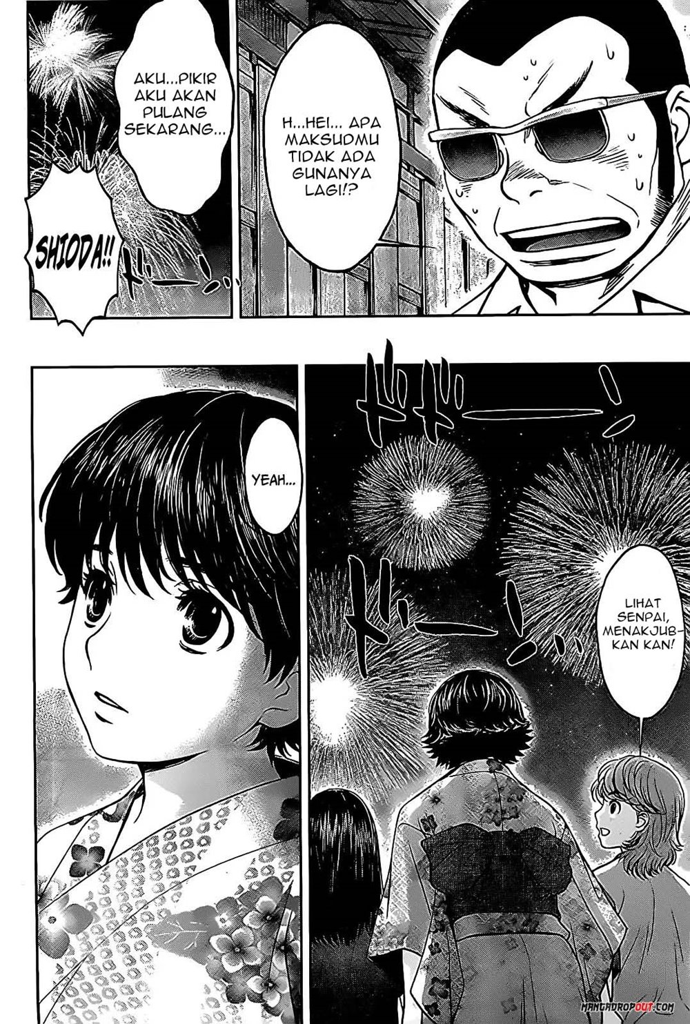 Hantsu x Trash chapter 46 halaman 12