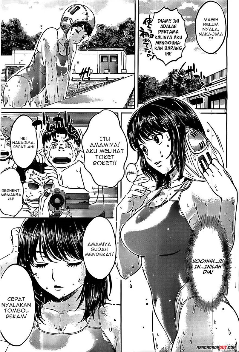Hantsu x Trash chapter 48 halaman 15