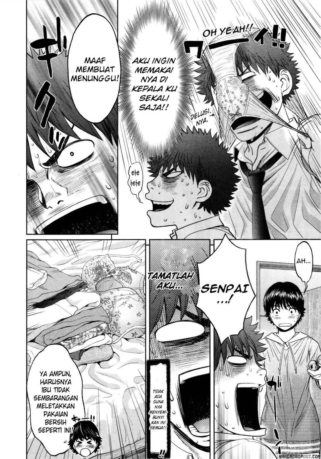 Hantsu x Trash chapter 55 halaman 8