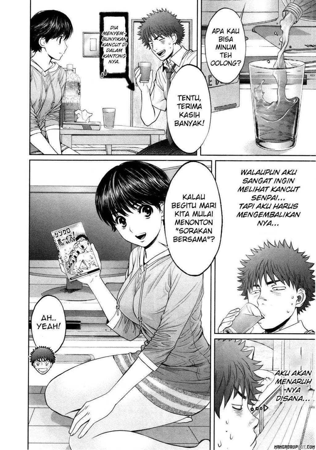 Hantsu x Trash chapter 55 halaman 10