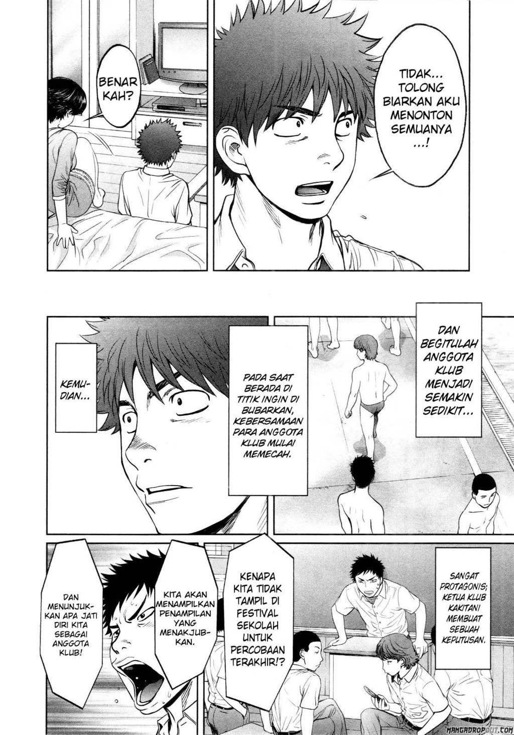 Hantsu x Trash chapter 55 halaman 14