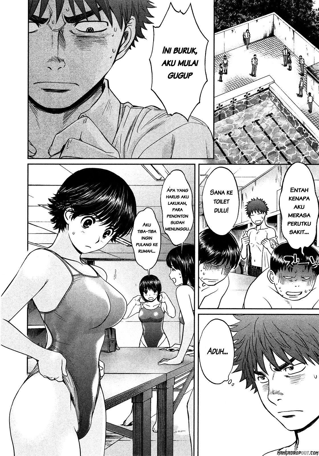Hantsu x Trash chapter 58 halaman 15