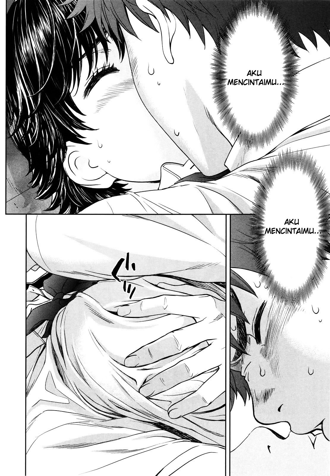Hantsu x Trash chapter 61 halaman 13