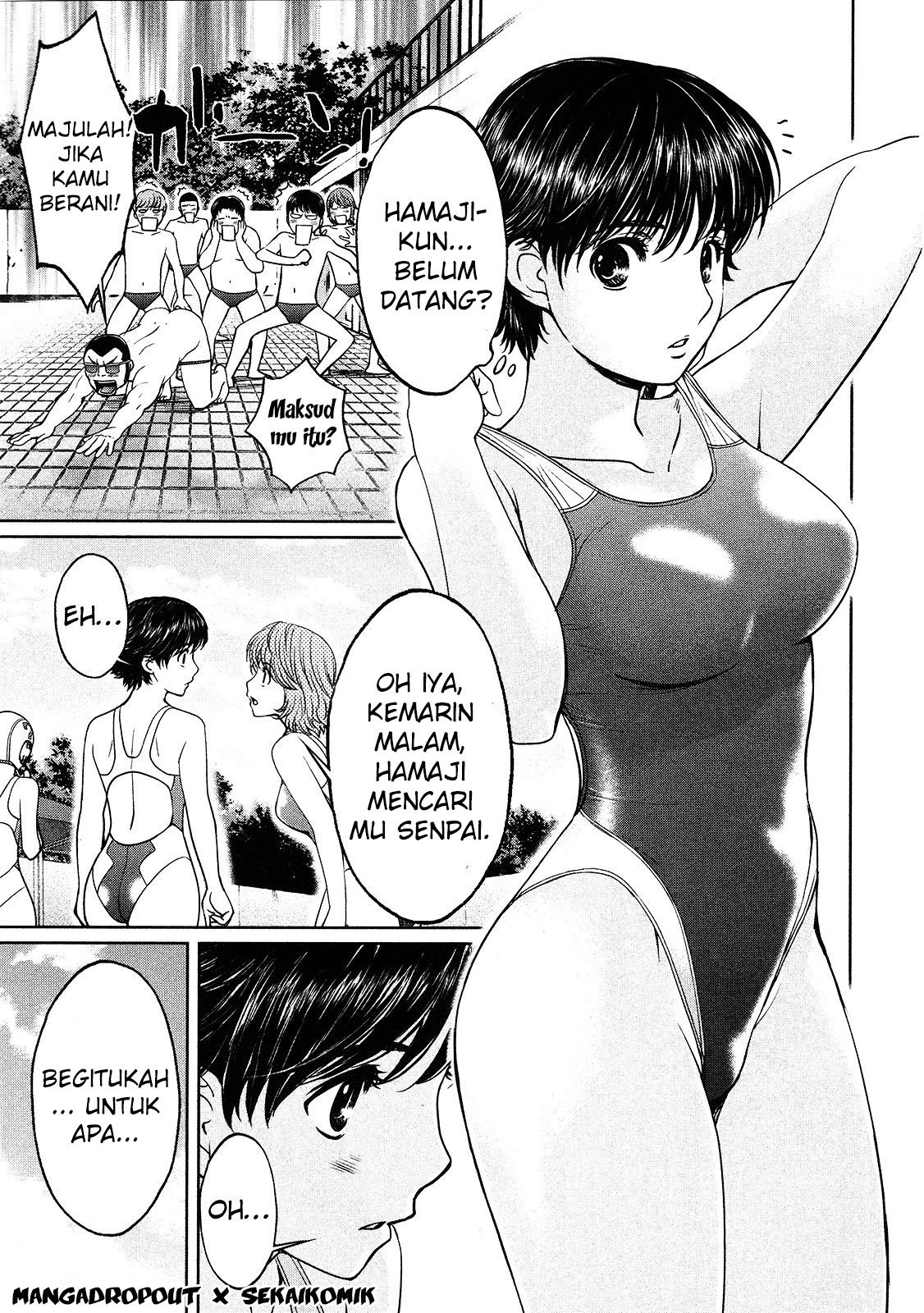 Hantsu x Trash chapter 63 halaman 8