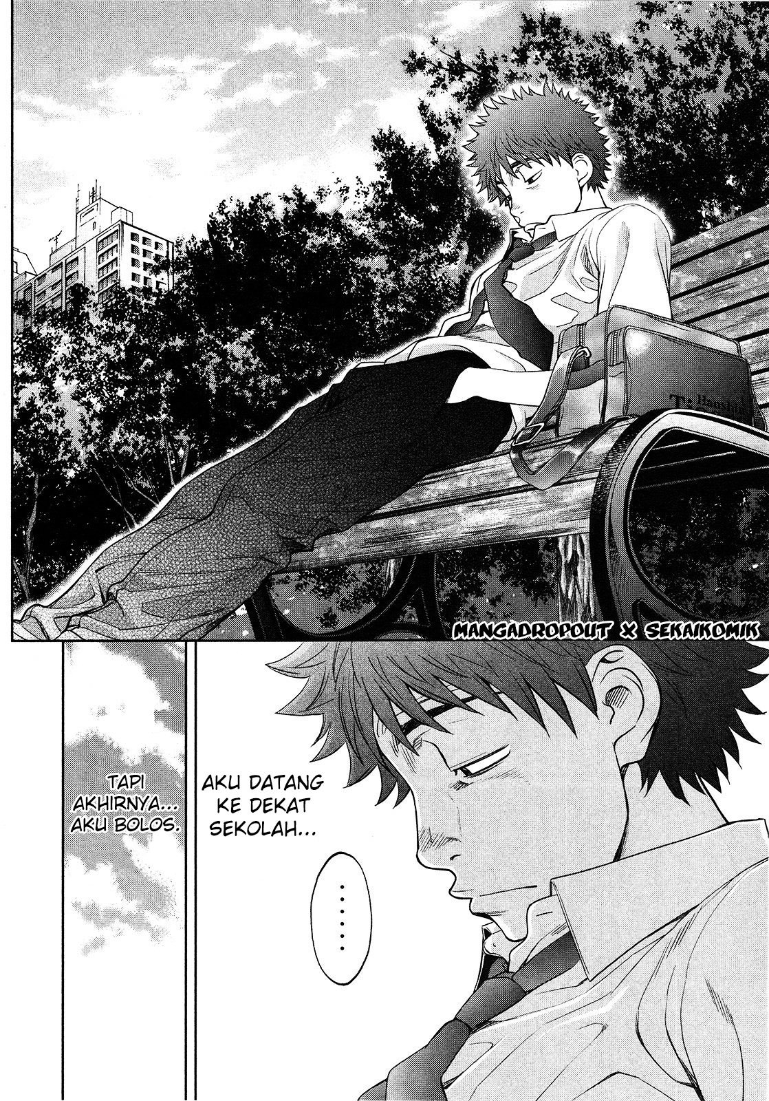 Hantsu x Trash chapter 63 halaman 9