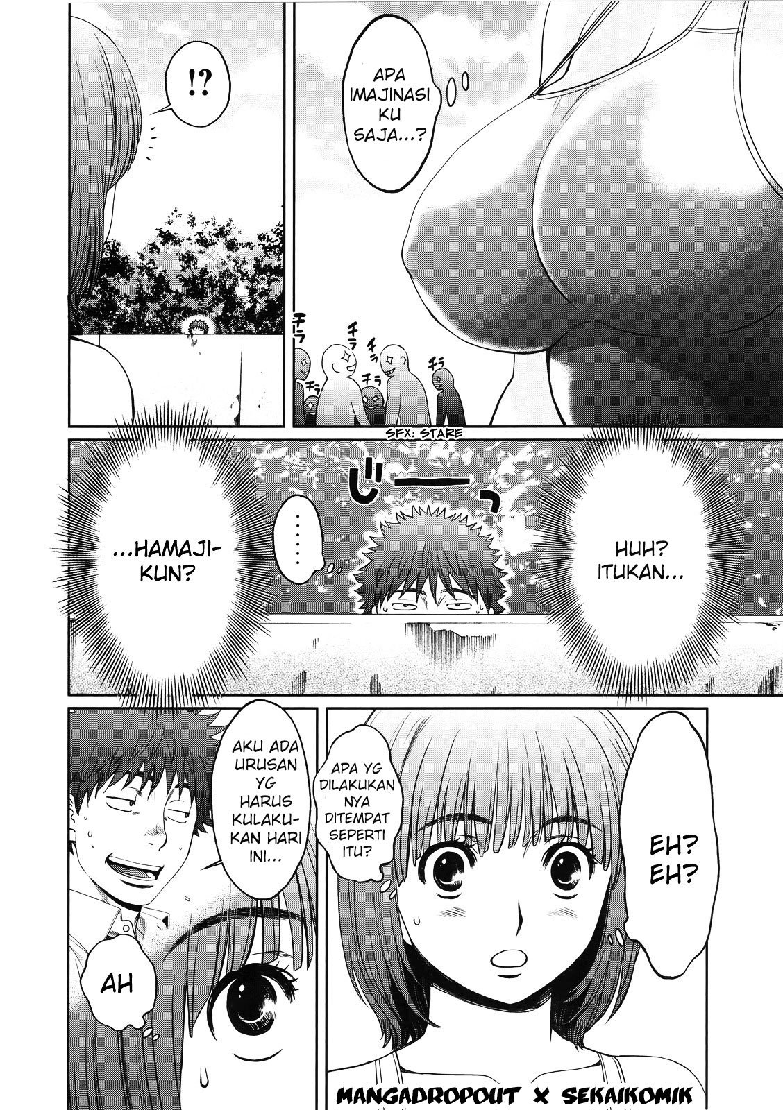 Hantsu x Trash chapter 65 halaman 13